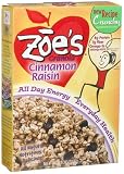 Zoes Granola, Cinnamon Raisin, 11-Ounce Boxes (Pack of 6)