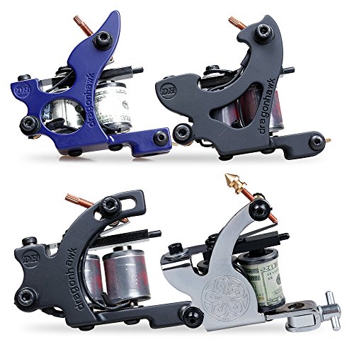 Dragonhawk Complete Tattoo Kit 4 Standard Tunings Tattoo Machines Power