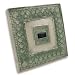 Solar Lighted Step Stone - Green Square