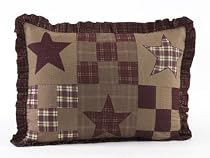 Star Patch Patchwork Pillow Sham