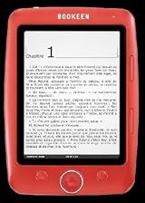BOOKEEN Cybook Opus e-Book Reader in red + 120 free eBooks