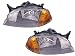 1998-2001 (1999 2000 98 99 00 01) Suzuki Swift/CV Headlight - One Pair (Both Driver and Passenger Sides) - DOT Certified Headlamp