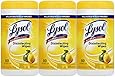 Lysol Disinfecting Wipes Value Pack, Lemon and Lime Blossom, 240 Count