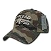 I Plead the 2nd Embroidered Soft Crown Washed Cotton Baseball Cap - WOODLAND