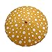 Quasimoon PaperLanternStore.com 32 Inch Orange Polka Dot Paper Parasol Umbrella