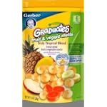 Gerber Graduates Fruit & Veggie Melts - Truly Tropical Blend, 1-Ounce (Pack of 4)