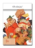 What joy - Risque Rockwell and Friends Merry Christmas Greeting Card