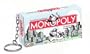 Monopoly Real Mini Game Box Board, and Pieces Keychain