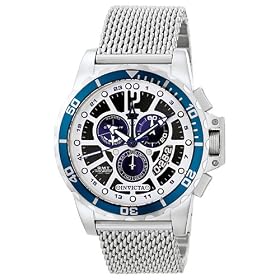 Invicta Men's Corduba Collection Power Reserve GMT Edition Stainless Steel Watch #6275