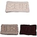 ShungHO Hairband Cap Woolen Braiding Knitted Headband Warm Hats