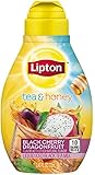 Lipton Liquid Iced Black Tea Mix, Black Cherry Dragonfruit 2.43 oz  (Pack of 8)