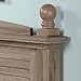 Sauder Harbor View Headboard, Full/Queen, Salt Oak finish