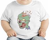 Zombie head explosion オーガニックベビーTシャツ 12 - 18 Months