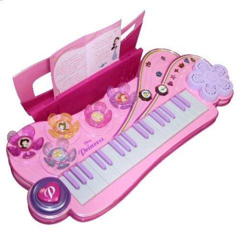 51HIe5nS5BL Disney Princess Electronic Light Up Keyboard NEW IN BOX