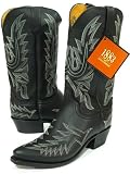 New Lucchese Black Cowboy Boots Boots