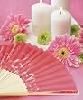 Contemporary Hearts Hand Fans, Package of 6