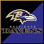 Baltimore Ravens Paper Cube