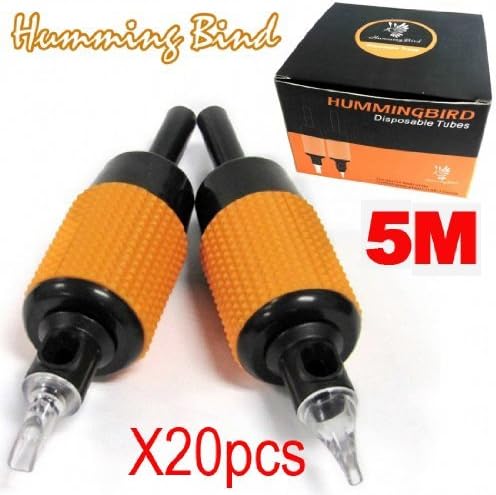 New Design 5M 1'' New Hummingbird Disposable Soft Precise Grip for Various Delight Tattooing 20pcs