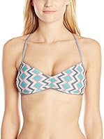 Splendid Bikini Astoria Rem Sc Bralette (Gris)