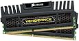Corsair CMZ8GX3M2A1600C9 Vengeance 8GB (2x4GB) DDR3 1600 Mhz CL9 XMP Performance Desktop Memory Kit Black