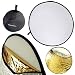 NEEWER� 32" 80CM Portable 5 in 1 Translucent, Silver, Gold, White, and Black Collapsible Round Multi Disc Light Reflector for Studio or any Photography Situation!