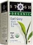 Stash Premium Organic Earl Grey Black and Green Tea, Tea Bags,  18-Count Boxes, Net Wt 1.1 oz, (Pack of 6)