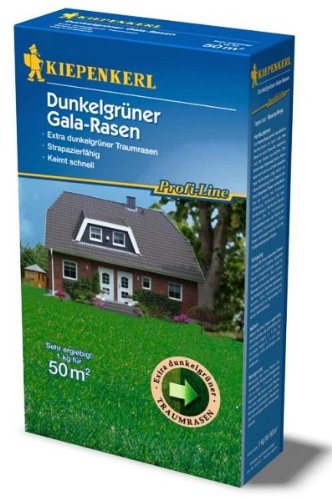 Rasenmischung Dunkelgrüner Gala-Rasen