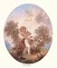 Cupid Between Roses by Jean-Honore Fragonard Art Print Poster