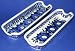 Polish Pottery Corn / Hot Dog / Hoagie Dish Set (2)
