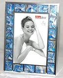 GWI Poly Resin 4 x 6 Blue Mosaic Picture Frame