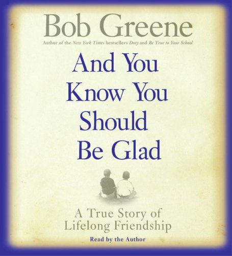 Cover image : And You Know You Should Be Glad CD