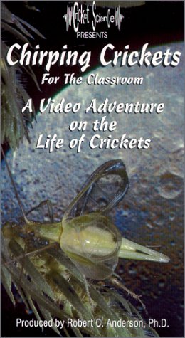 CHIRPING CRICKETS for the CLASSROOM A Video Adventure on the Life of Crickets
