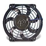 Flex-a-lite 390 S-Blade Black 10 Electric Fan by Flex-a-lite