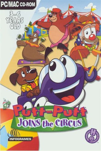 Childrens Toyshop  Video Games : Putt-Putt Joins The Circus