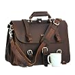 A Chestnut Leather Briefcase, Backpack, Handbag They'll Fight Over When You're Dead