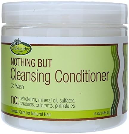 Sof N Free Gro Healthy Nothing But Cleansing Conditioner, 16 Ounce(pack of 2pc)
