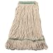 Wilen A01112, Hospital Pro M Antimicrobial Wet Mop, Medium, 1-1/4" Tape Band, White (Case of 12)