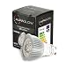 AURAGLOW Energiesparlampe 7w LED GU10 Spot Warmes Weiß Leuchtmittel, Entspricht 50w, dimmbar