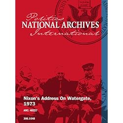 Nixon's Address On Watergate, 1973