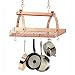 Classic Copper Rectangle Pot Rack by Enclume