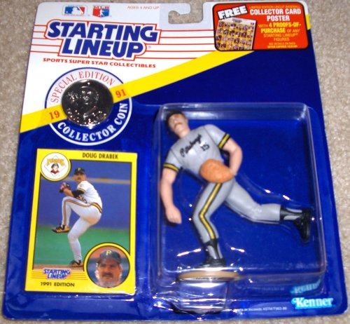 Childrens Toyshop  Toys : Doug Drabek 1991 MLB Starting Lineup