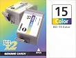 Canon BCI-15 Cartouche d'encre d'origine Jaune, cyan, magenta