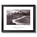 Ansel Adams Snake River B/W Photo Picture Black Framed Art Print