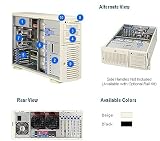 Super Micro 4U TOWER IDE 8HD BAYS ( CSE-743I-650 )