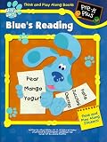 Books : Blue's Reading: Pre-K Plus (A Blue's Clues Think and Play Along Sticker Book)