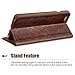 iPhone 6s/6 Plus Case, Benuo [Vintage Book Series] [Card Holder] Genuine Leather Case [Ultra Soft], Protective Folio Case Flip Cover with Stand Function for Apple iPhone 6s/6 Plus 5.5 inch (Brown)