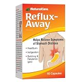 NaturalCare Homeopathic Reflux-Away Capsules, 60-Count Packages (Pack of 2)