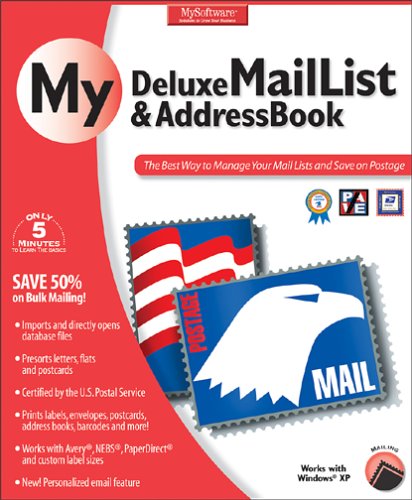 Software: ELIBRIUM My Deluxe MailList & AddressBook   Windows  
