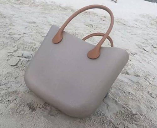 PEARLSMIAMI Beach Bag Shipping Tote Purse in Diferents in Sand Beige with Rope Handle