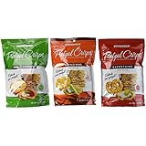 Snack Factory Deli Style Pretzel Crisps 3 Flavor Variety Bundle: (1)  Everything, (1) Garlic Parmesan, and (1) Buffalo Wing, 7.2 Oz. Ea.